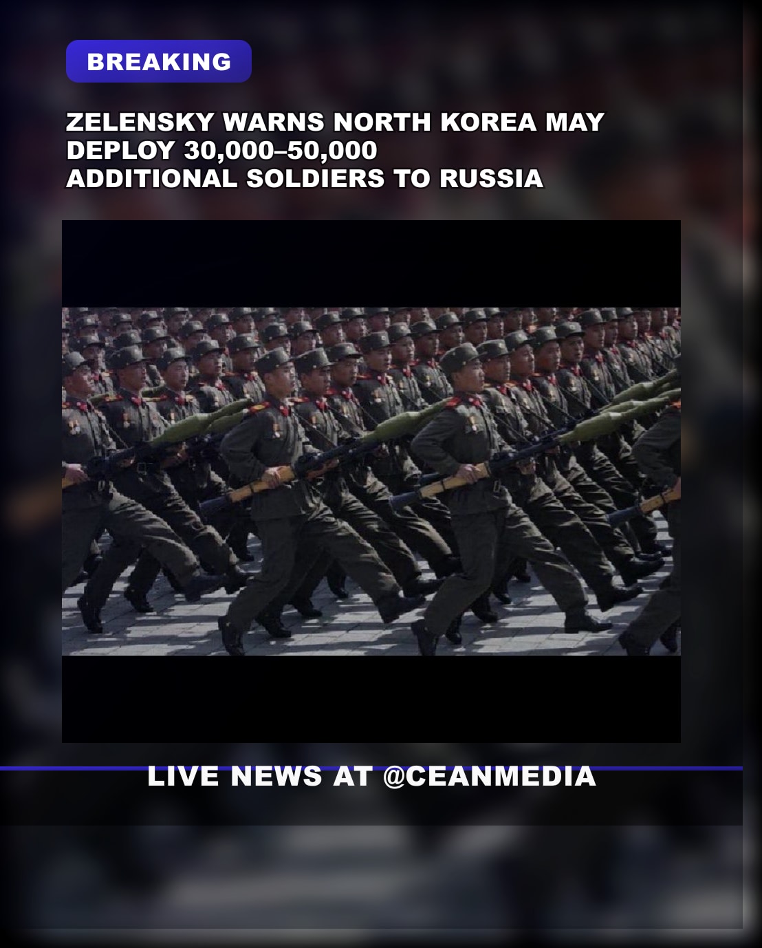 Illustrative photo for: North Korea soldiers to russia: Zelensky Warns of