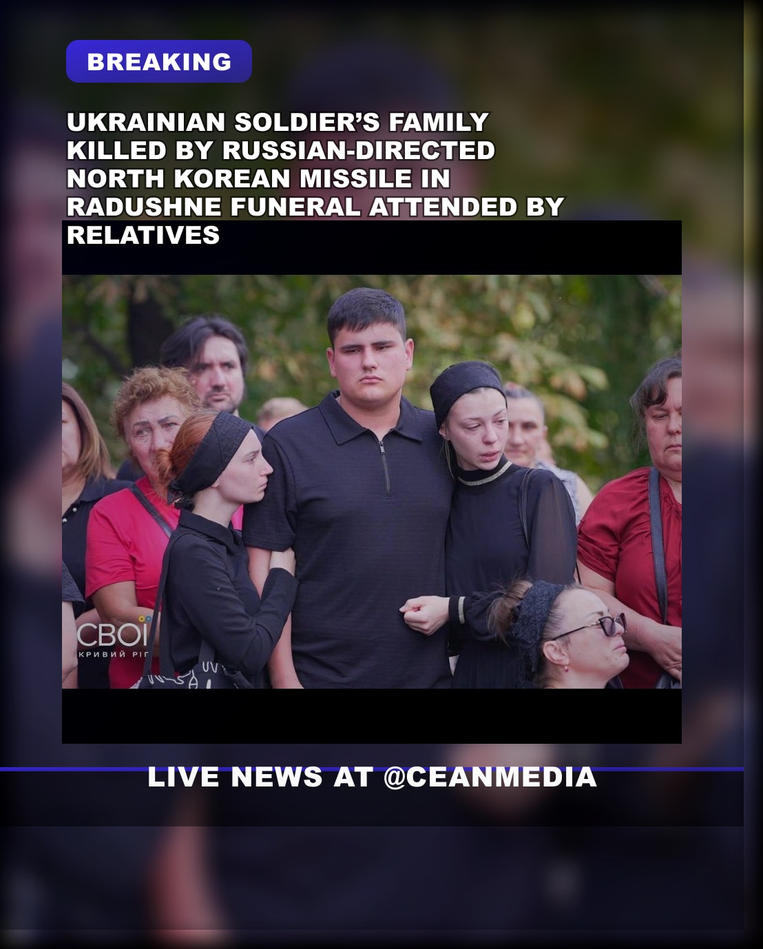 Illustrative photo for: Mass funeral casualties Russia strike: family mourns in
