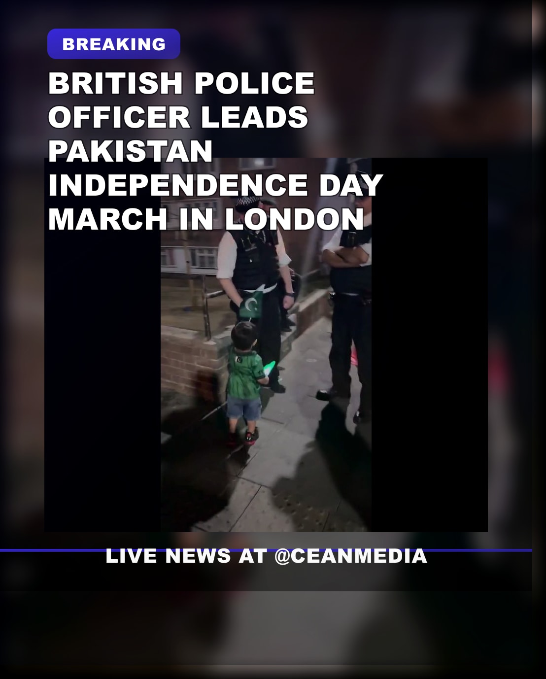 Illustrative photo for: Pakistan Independence Day London parade draws huge