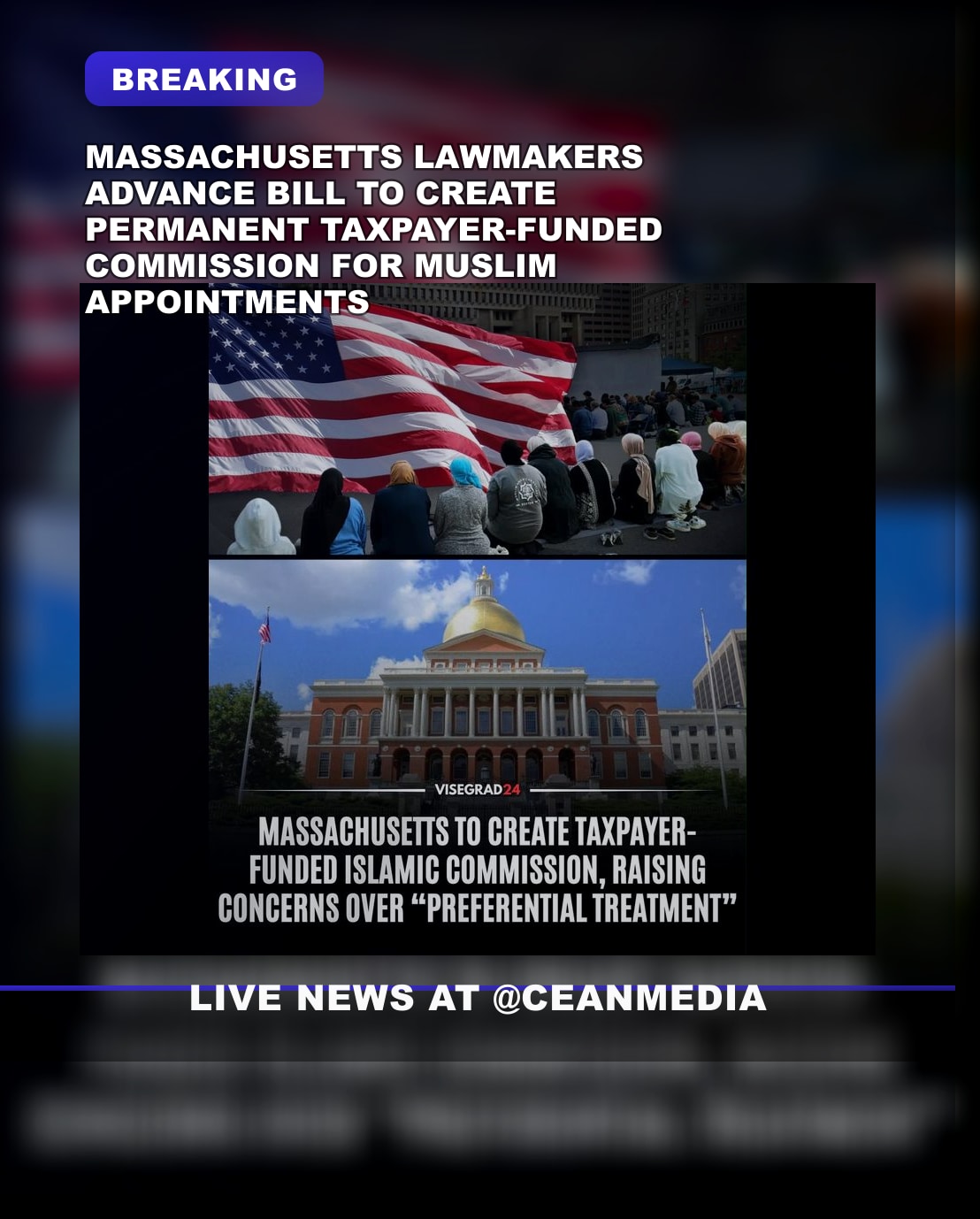 Illustrative photo for: Massachusetts lawmakers push permanent Muslim commission