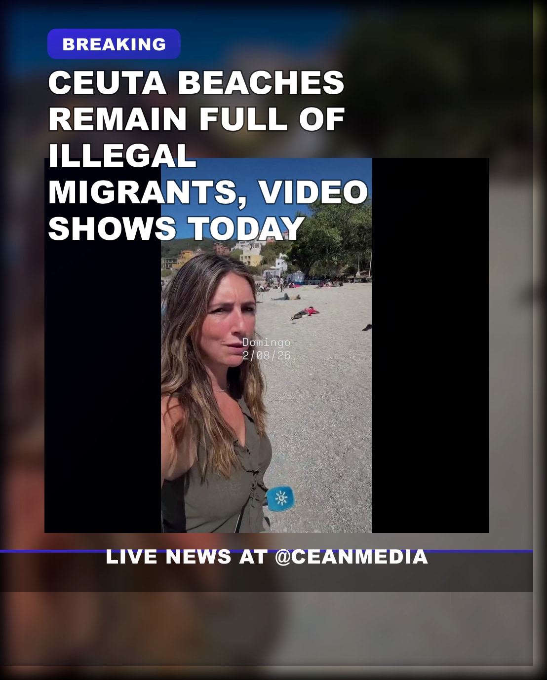 Illustrative photo for: Ceuta beaches illegal migrants: video captures crisis today