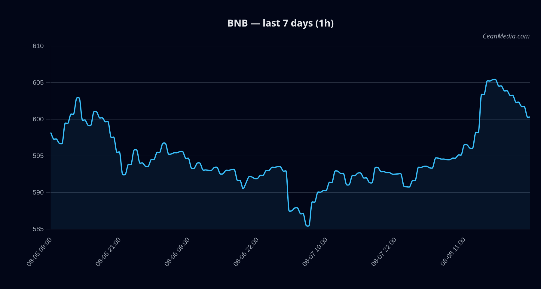 BNB technical analysis chart